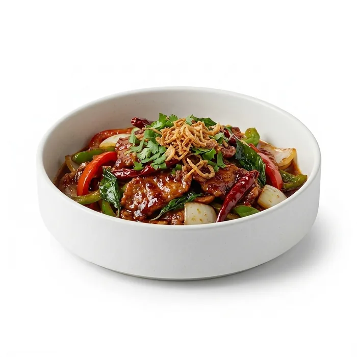 Moo Pad Nam Prik Pao