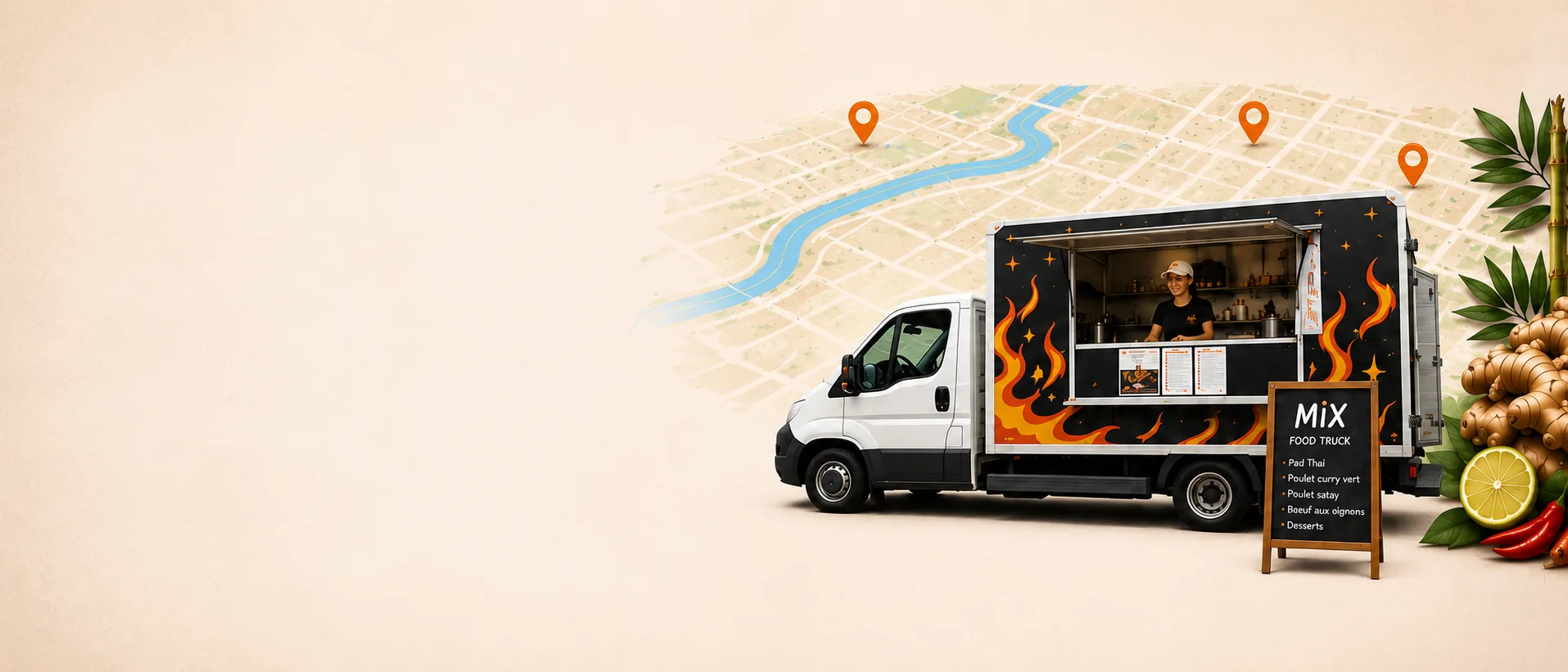 Le Mix Food Truck sillonne Genève
